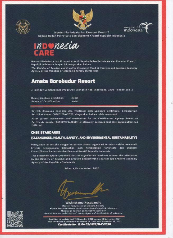 Amata Borobudur Resort Magelang Kültér fotó